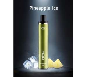 HQD סיגריה אלקטרונית חד פעמית בטעם אננס אייס1200 שאיפות