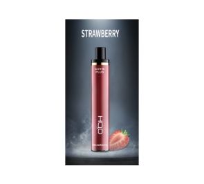 HQD סיגריה אלקטרונית חד פעמית בטעם תות 1200 שאיפות