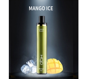 HQD סיגריה אלקטרונית חד פעמית בטעם מנגו אייס 1200 שאיפות