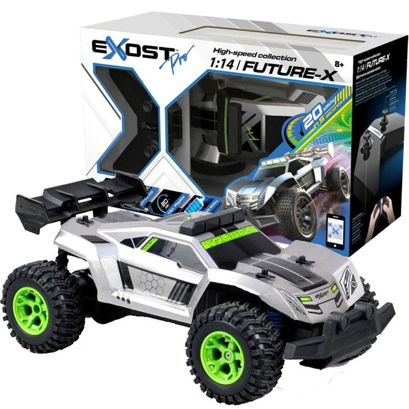 מכונית שלט 1/14 20 קמ"ש FUTURE X מבית SILVERLIT