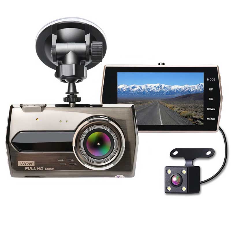 מצלמת רכב 2 מצלמות