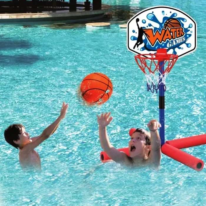 משחק כדורסל לבריכה