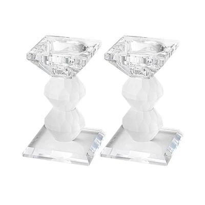 זוג פמוטי קריסטל מהודרים 10.5 ס