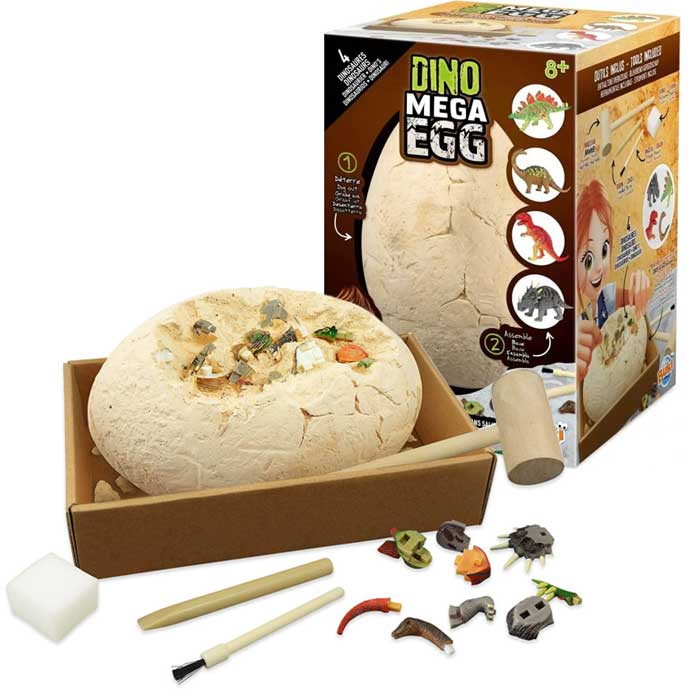 ביצת מגה דינו לחפירת 4 דינוזאורים