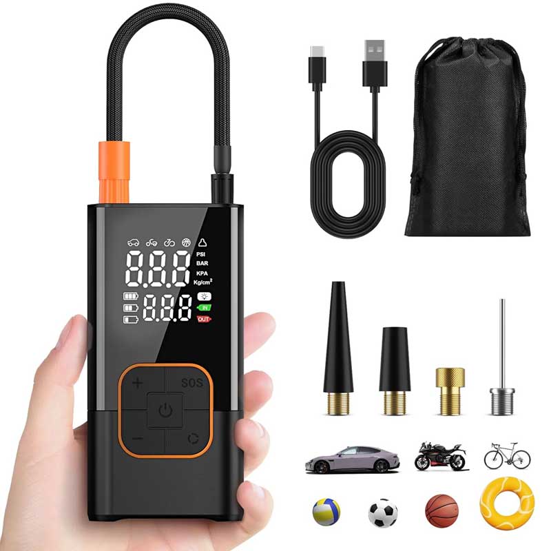 משאבת לחץ אוויר חשמלית ניידת