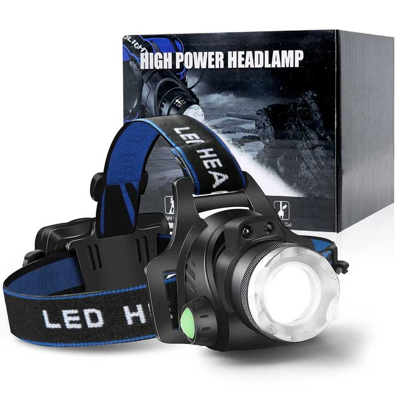 פנס ראש מקצועי נטען קוברה