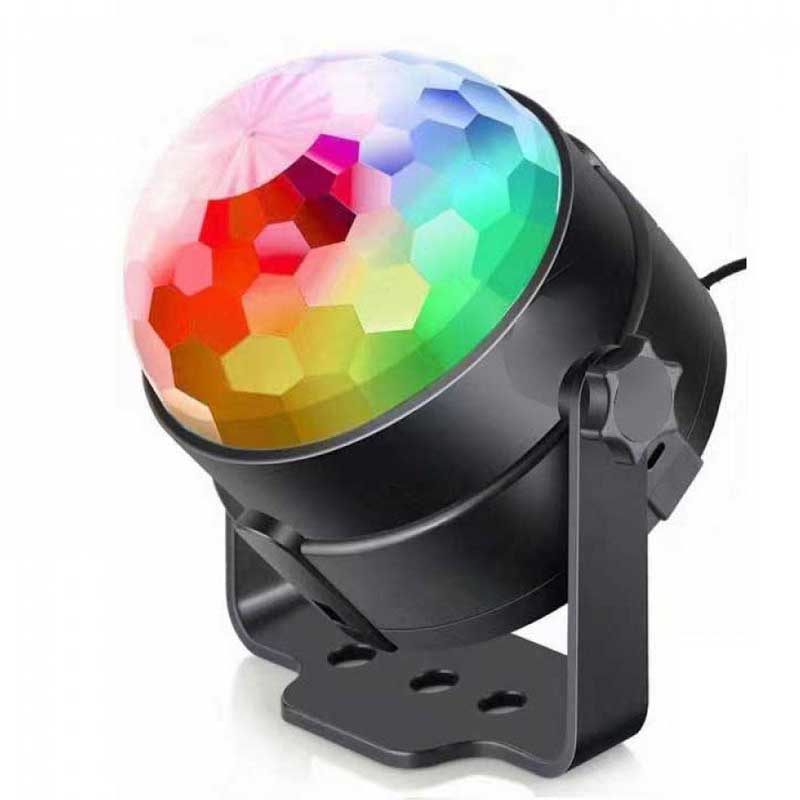 רמקול דיסקו מחליף צבעים בחיבור USB