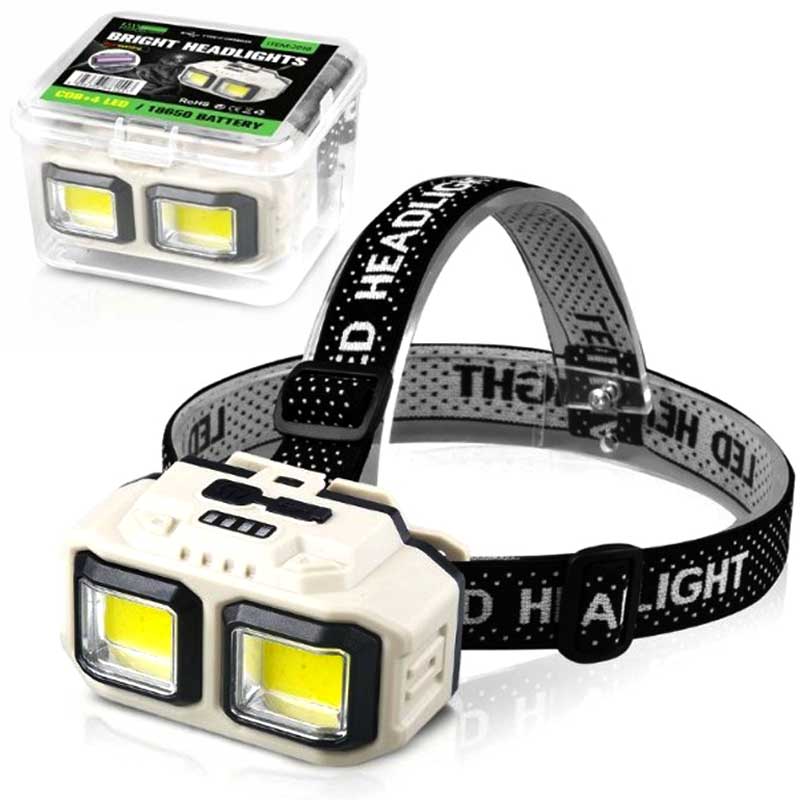 פנס ראש מקצועי נטען מגה בוקס