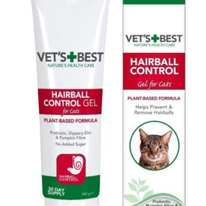 משחת היירבול לחתול נגד כדורי פרווה VET'S BEST