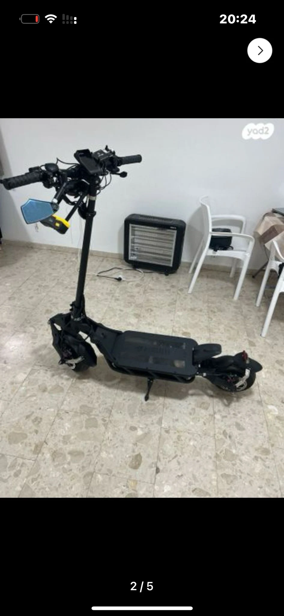 קורקינט חשמלי nami blast שני מנועים , 60v 30ah
שבע מצבים, מגיע עם מטען, מנעול פ