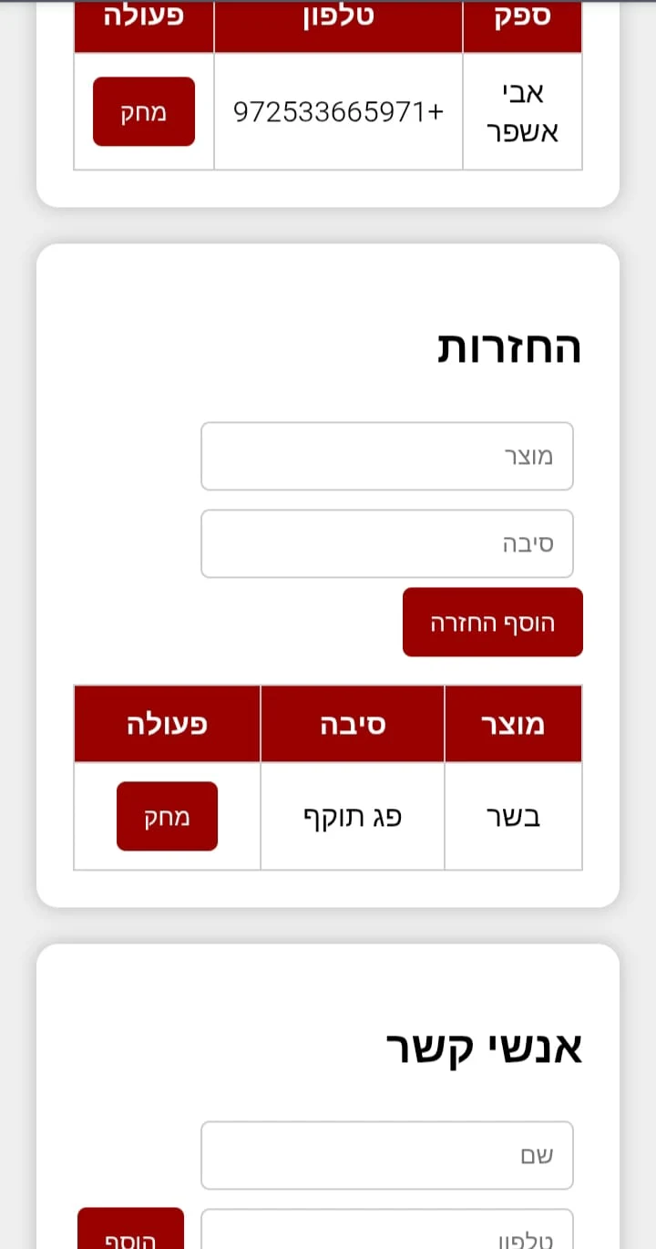 תוכנה לעסק למכירה 
לסידור סחורה מלאי ספקים החזרות לניהול נכון של כול עסק מה יוצ